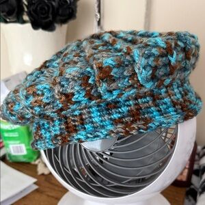 Stylish Multicolor Knit Beret